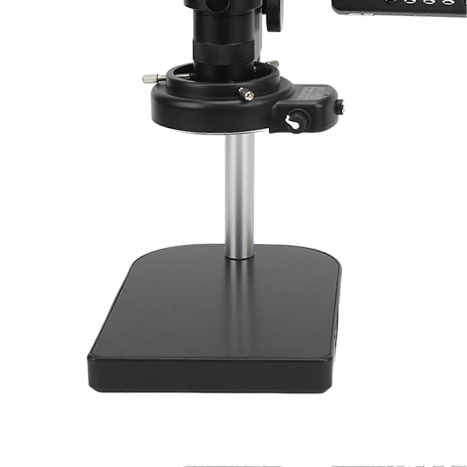 Industry Microscope Camera Kit 16MP 2K USB Port High Definition 150X C Mount Lens 144LED 8in Screen AC100240VEU Plug