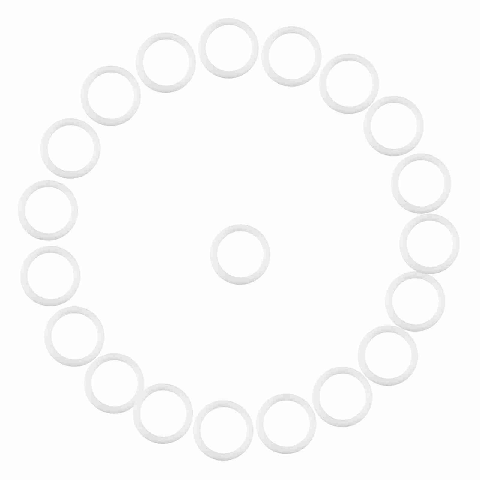 20pcs Silicone Safe O Rings Dummy Pacifier Chain Clips Adapter Holder For 7750181862081 20pcs Silicone Safe O Rings Dummy Pacifier Chain Clips Adapter Holder For 7750181862081