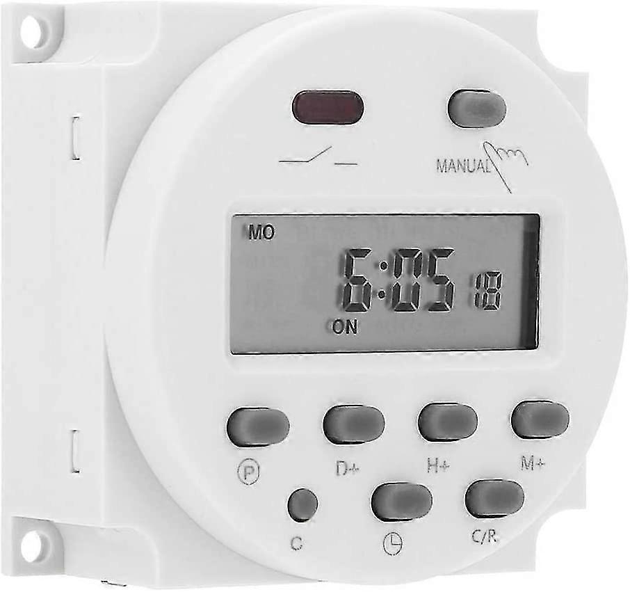 Cn101a Dc12v Lcd Digital Time Switch Microcomputer Control Power Timer Relay Switch 220v-240/50-60hz