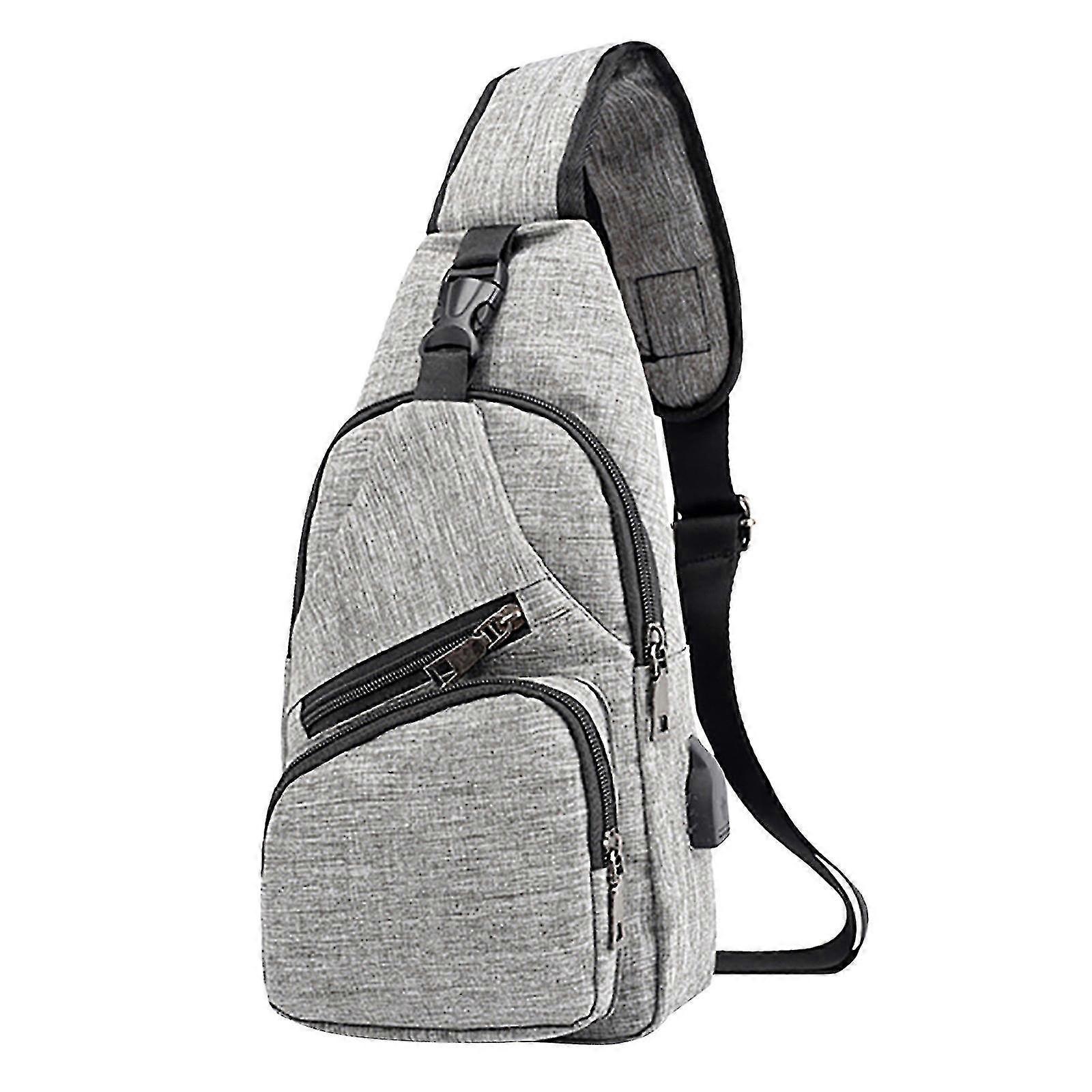 رجالي حقيبة الصدر حزمة في الهواء الطلق السفر الرياضة الكتف حبال على ظهره حقائب الصليب الجسم