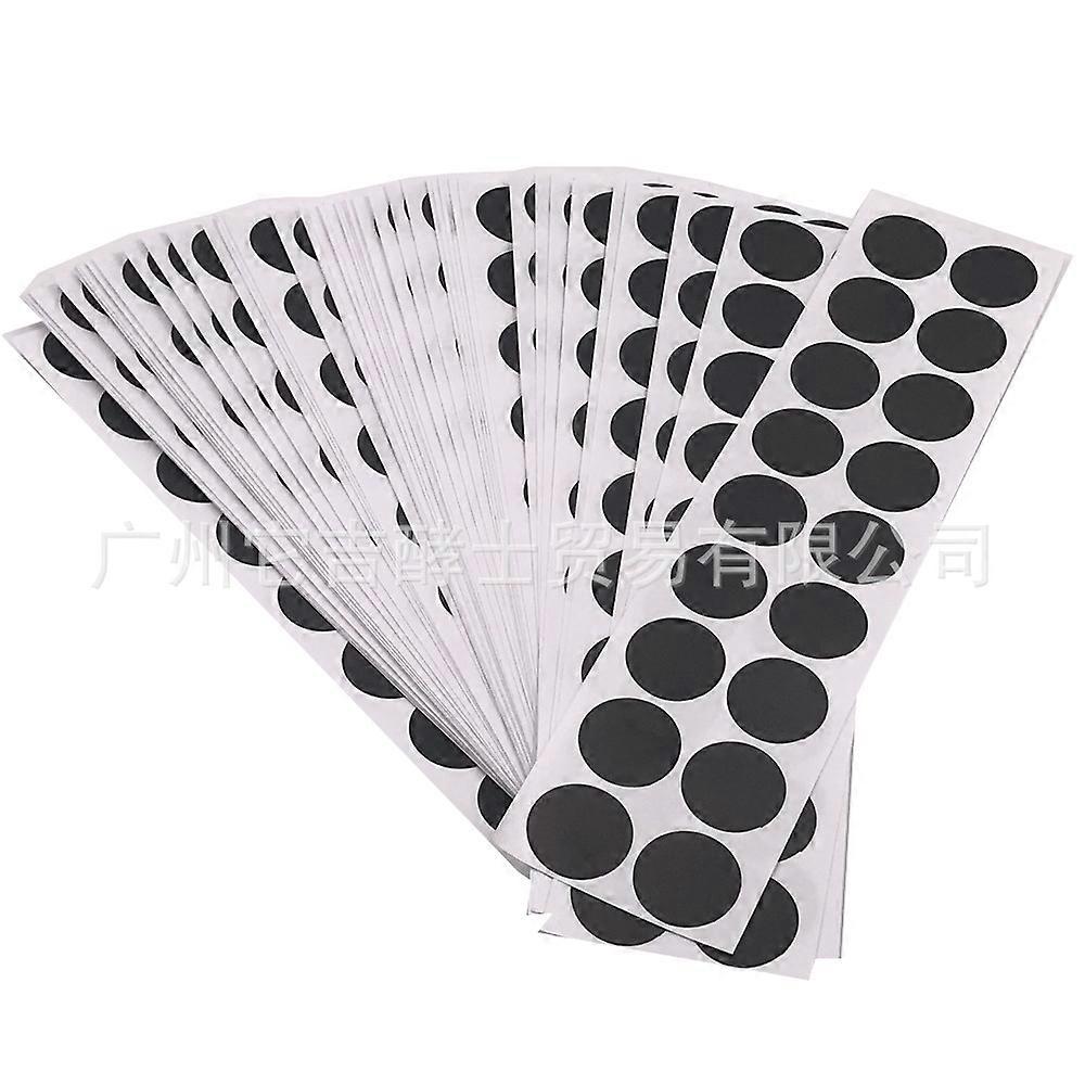 900pcs Black Round Target Pasters Paper Circular Target Stickers Self Adhesive Dots for Shooting Target Pasters for Target Repair Stickers Classroom Y