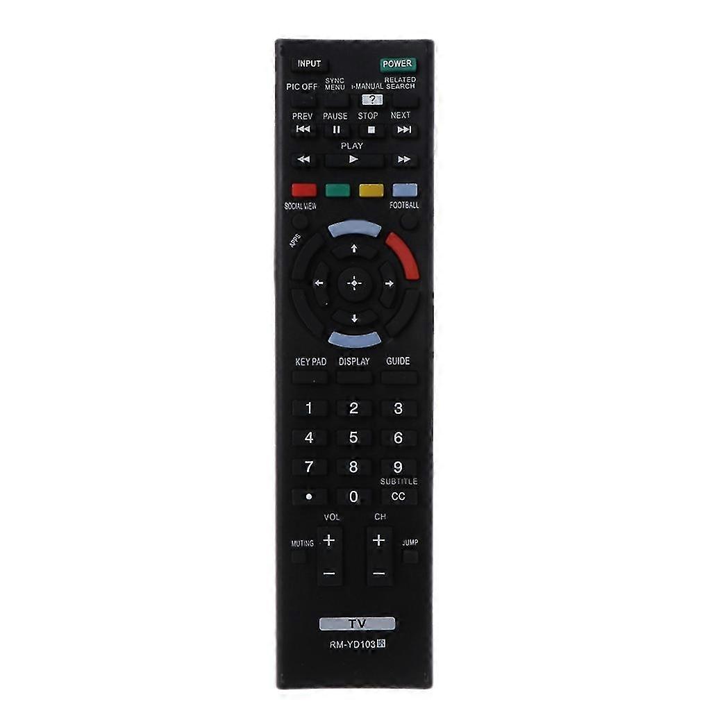 For RM-YD103 Remote Control Controller Replacement for Sony KDL-60W630B RM-YD102 Walkbee  SZRH A-F