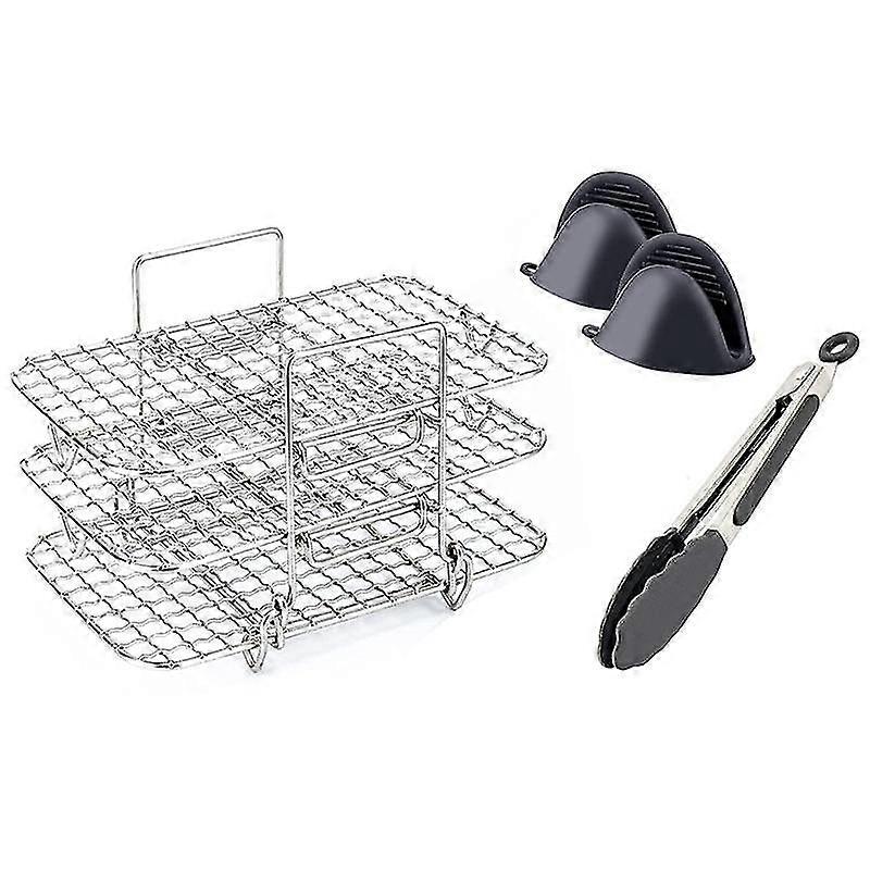 Rack,304 Stainless Steel Multi-layer Dehydrator Rack Toast Rack Accessories For Ninjadz201