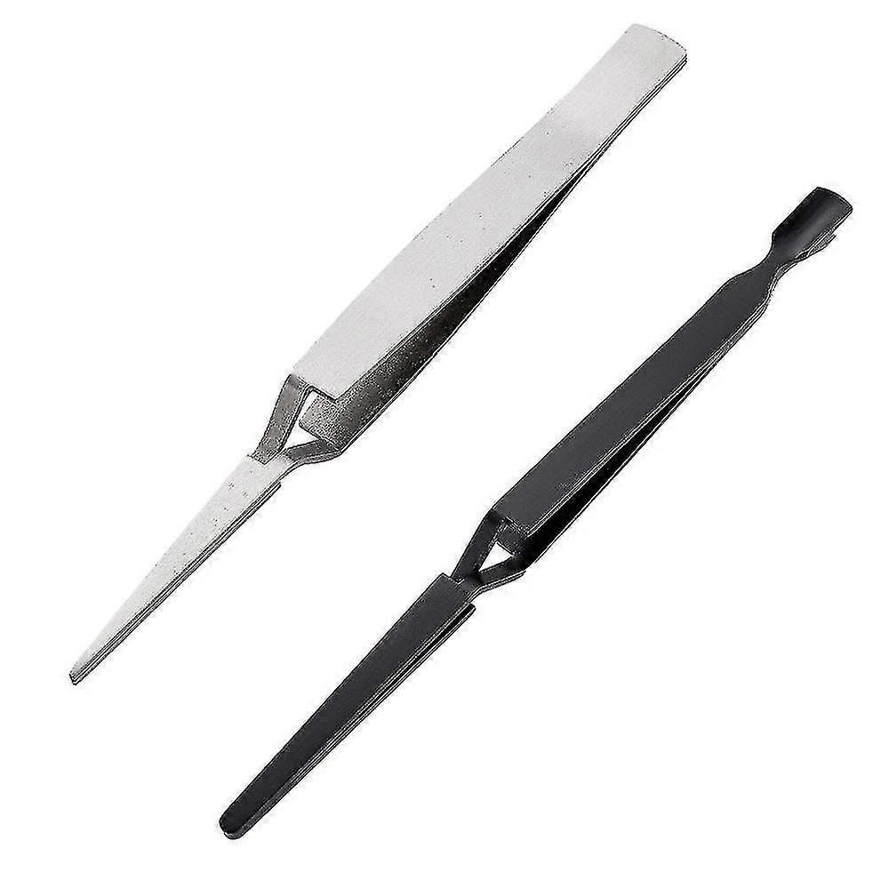 2 Pieces Nail Pinching Tool Cuticle Pusher