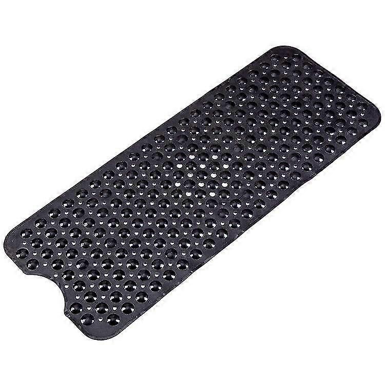 Non-Slip Bath Mat,Mildew Resistant,Extra Long,Antibacterial,BPA,Latex Phthalate Free,Machine Washabl