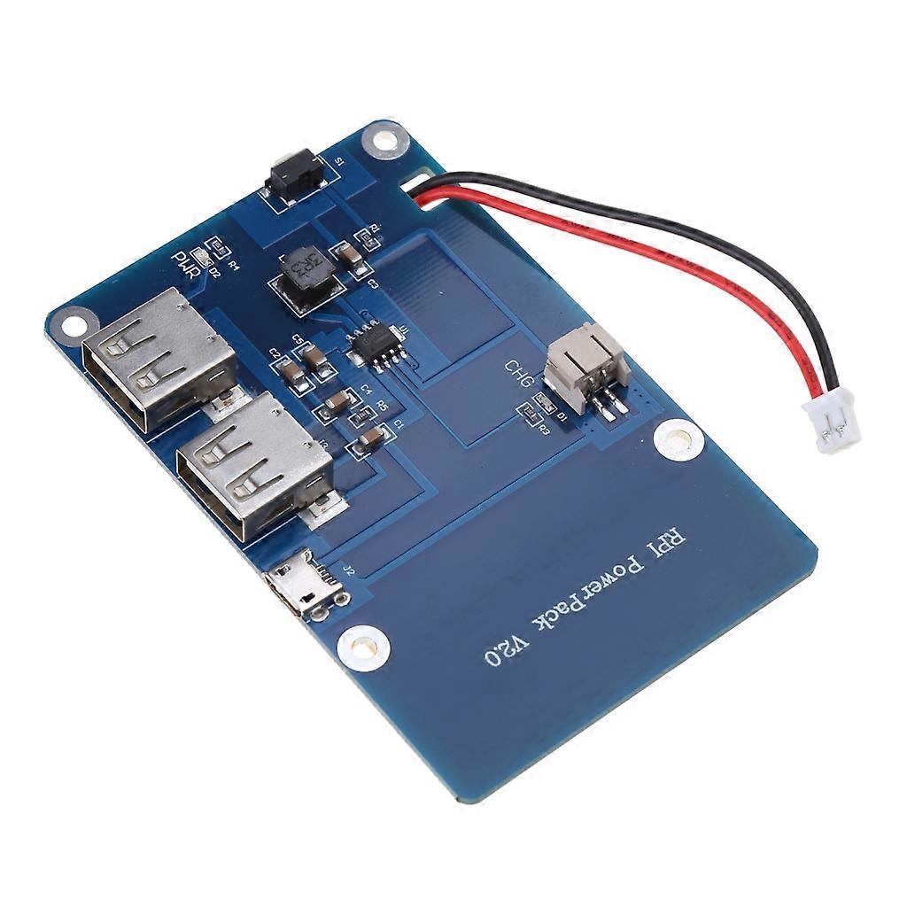 Lithium Battery Power Supply Expansion Board with Switch for Raspberry Pi 3
