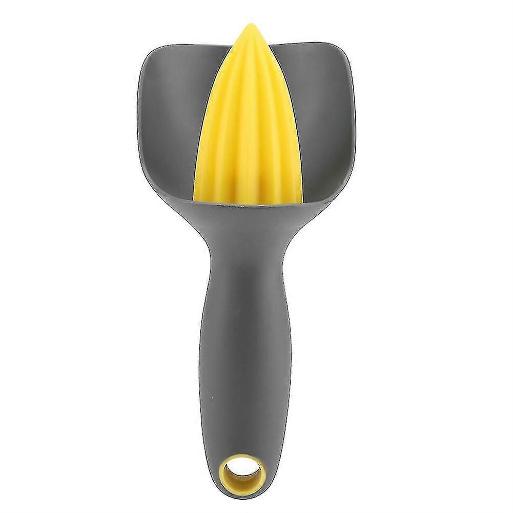 Manual Mini Lemon Squeezer Juicer for Lime Orange (Black)