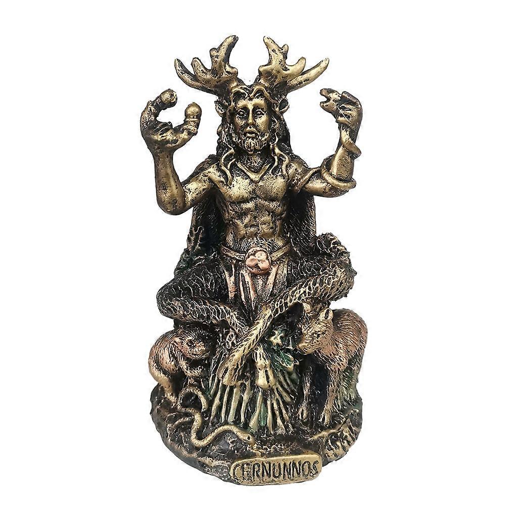 Resin Statue Senunos Seated Sculpture