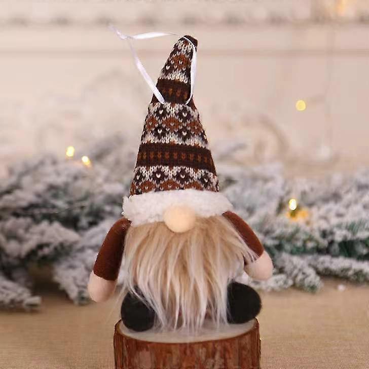 Felt Santa Claus Ornament, Decoration for Christmas Tree