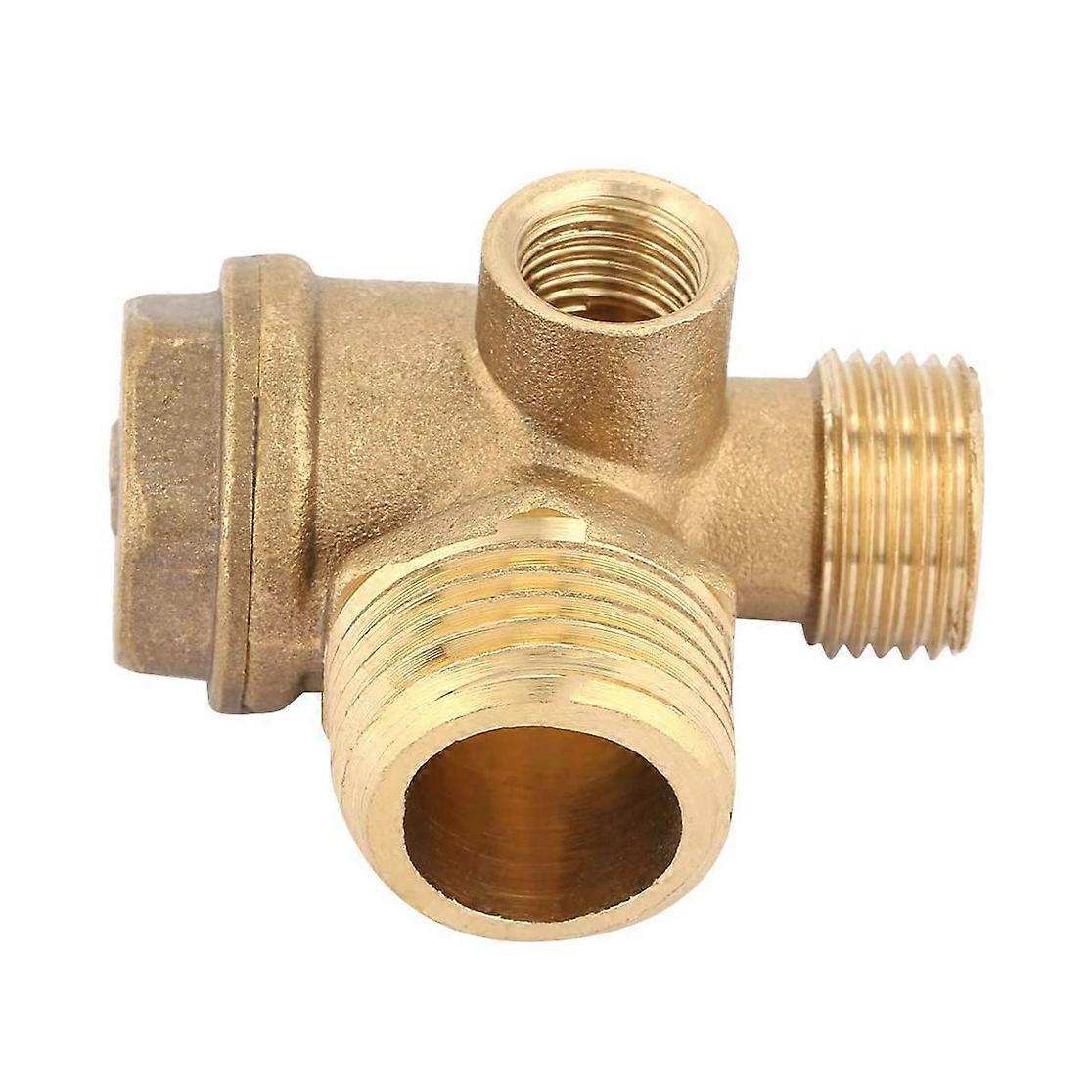 1 Three-Way Compressor Check Valve Direct Connection Compressor Check Valve,Valve Port: 20mm 16mm 1