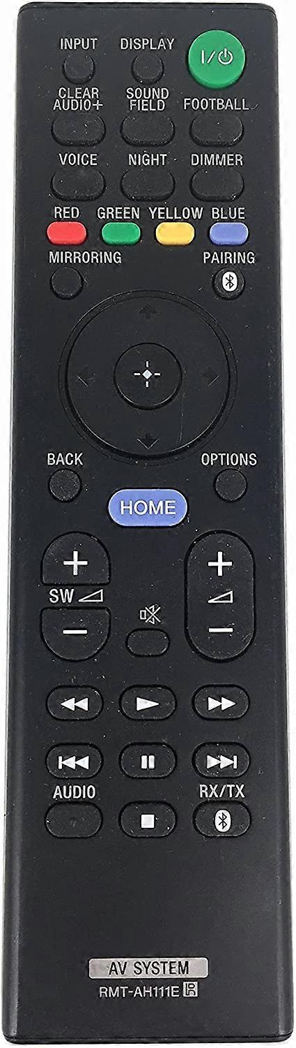 RMT-AH111E Remote Control for Sony AV System Audio Remote Controller