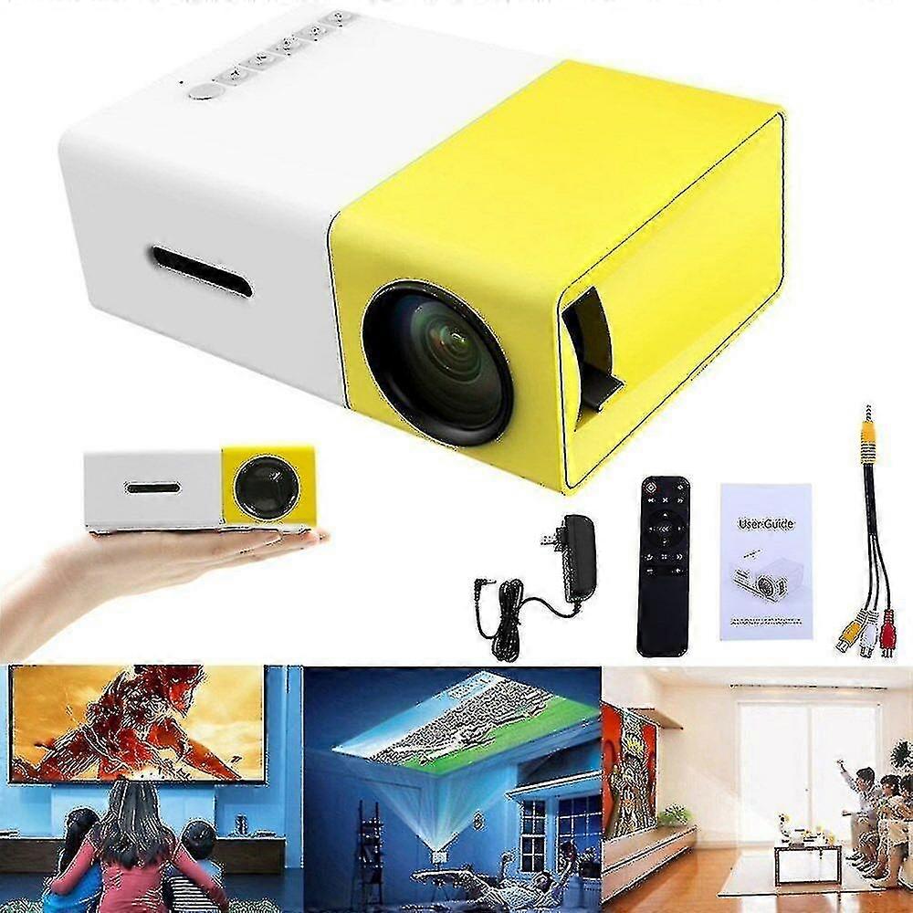 מיני כיס LED מקרן קולנוע ביתי HD 1080p קולנוע משרדי נייד HDMI