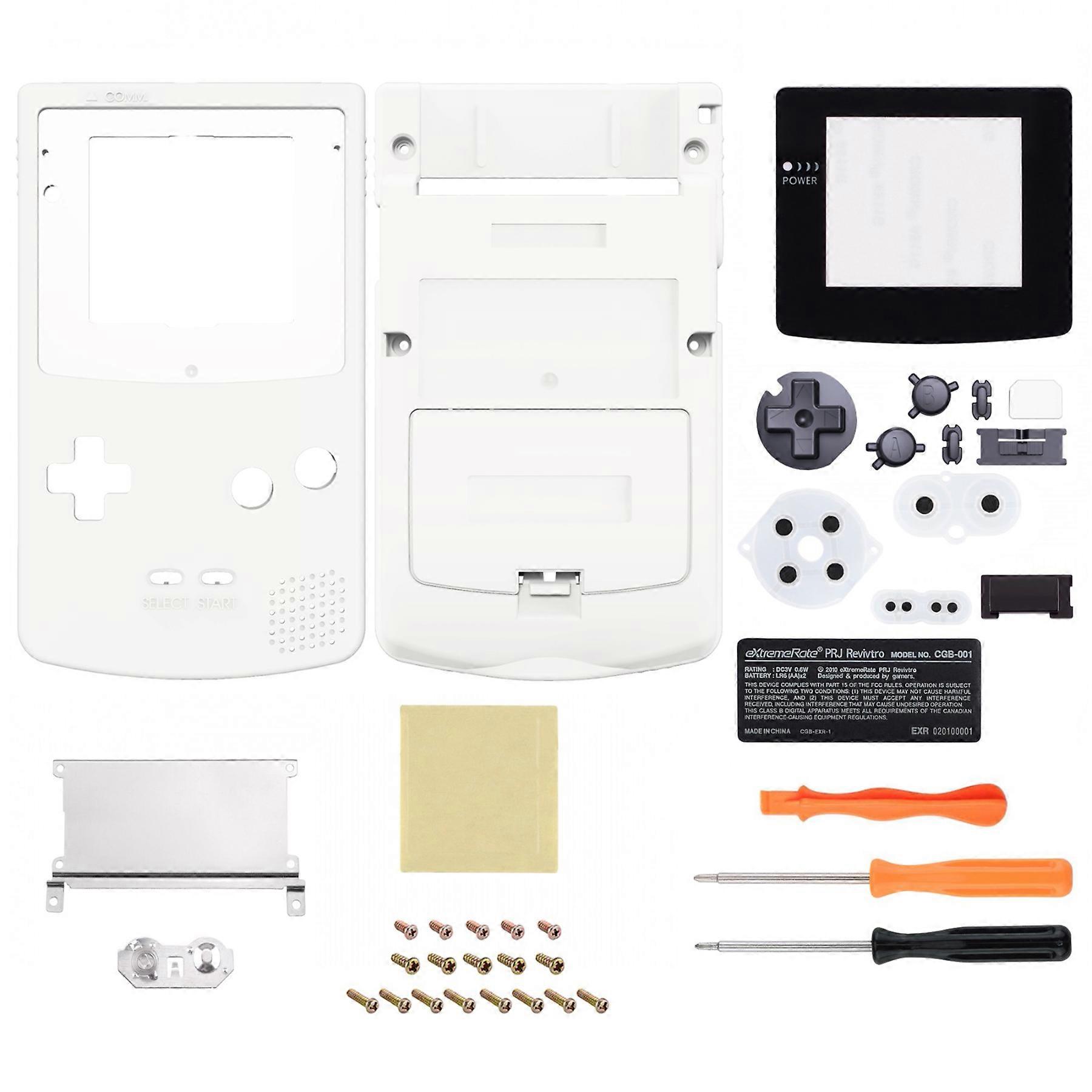 IPS Ready Upgraded Full Housing Cover Shell with Buttons for Gameboy Color - Fit for GBC OSD IPS