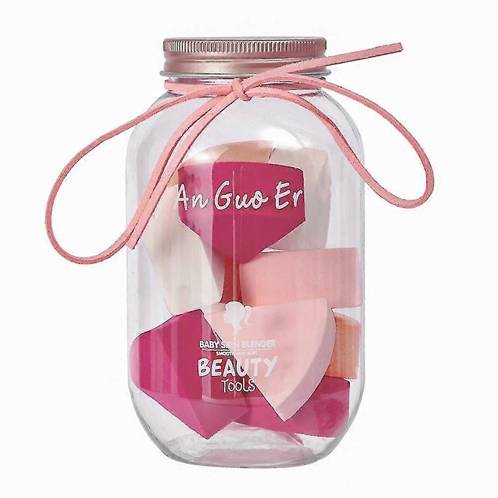 Fan-shaped Wet Dry Use Facial Blender Makeup Powder Puffs Beauty egg Sponge