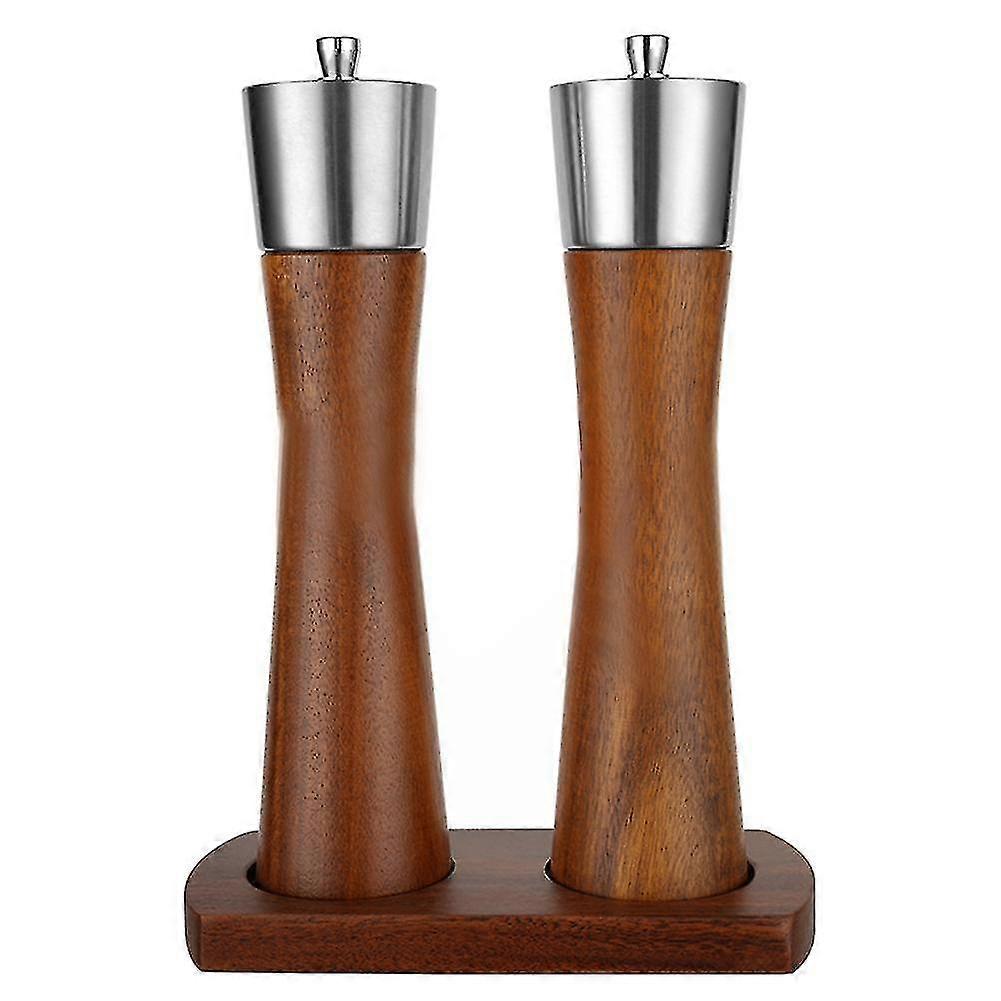 Salt And Pepper Grinder Set,pepper Grinder Salt Shaker Refillable Kit