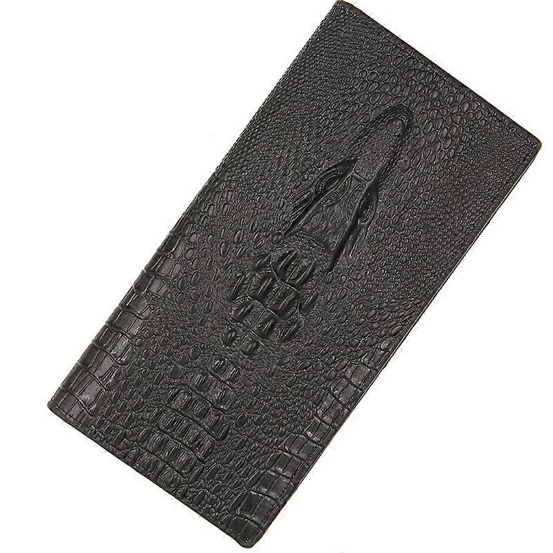 Men's Wallet Long Business Crocodile Pattern Multi-Functional Large Capacity Trendy Wallet Designer Bags Luxury Unique Purse