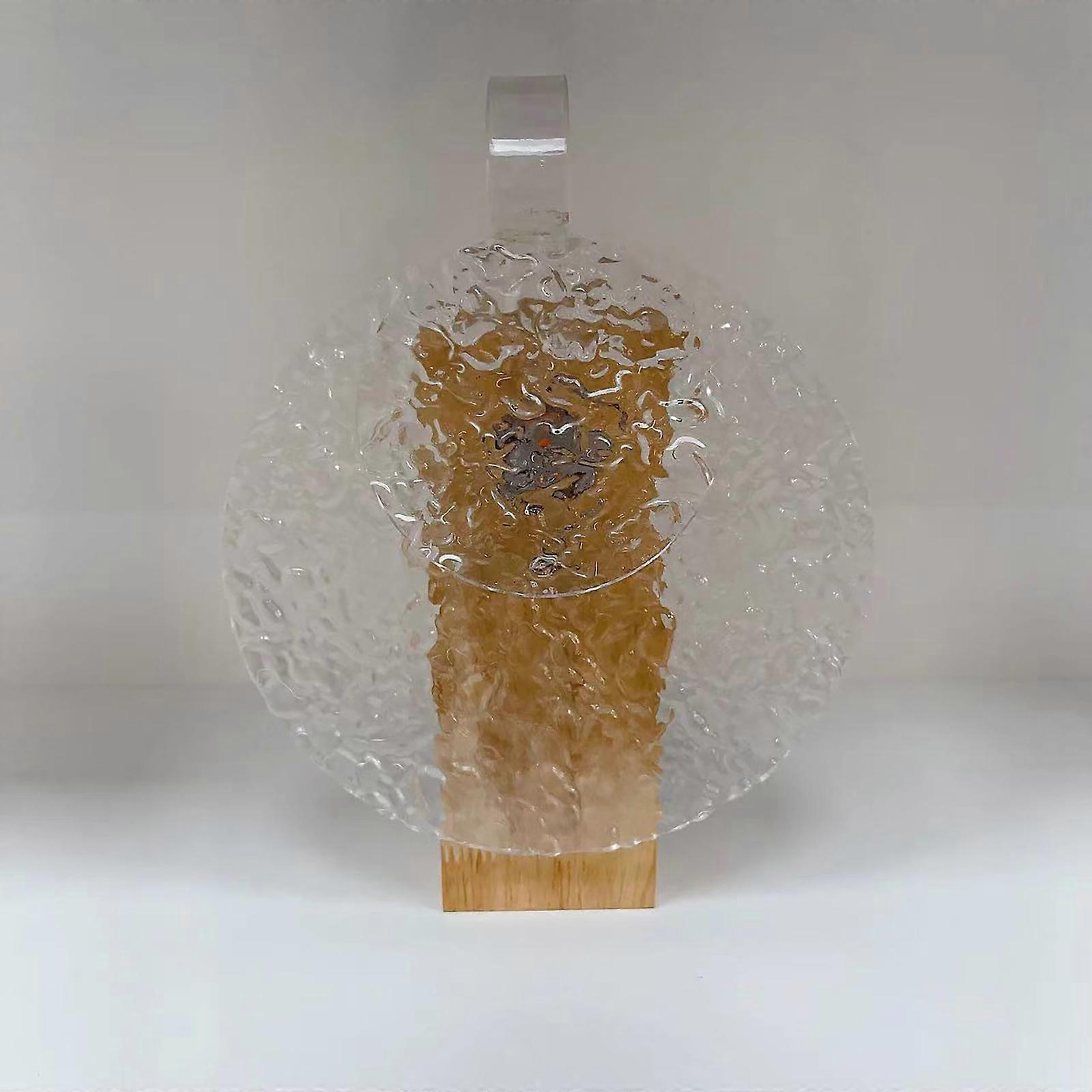 Sunset Lamp Projector Light Wooden Base Stand LED Water Ripple