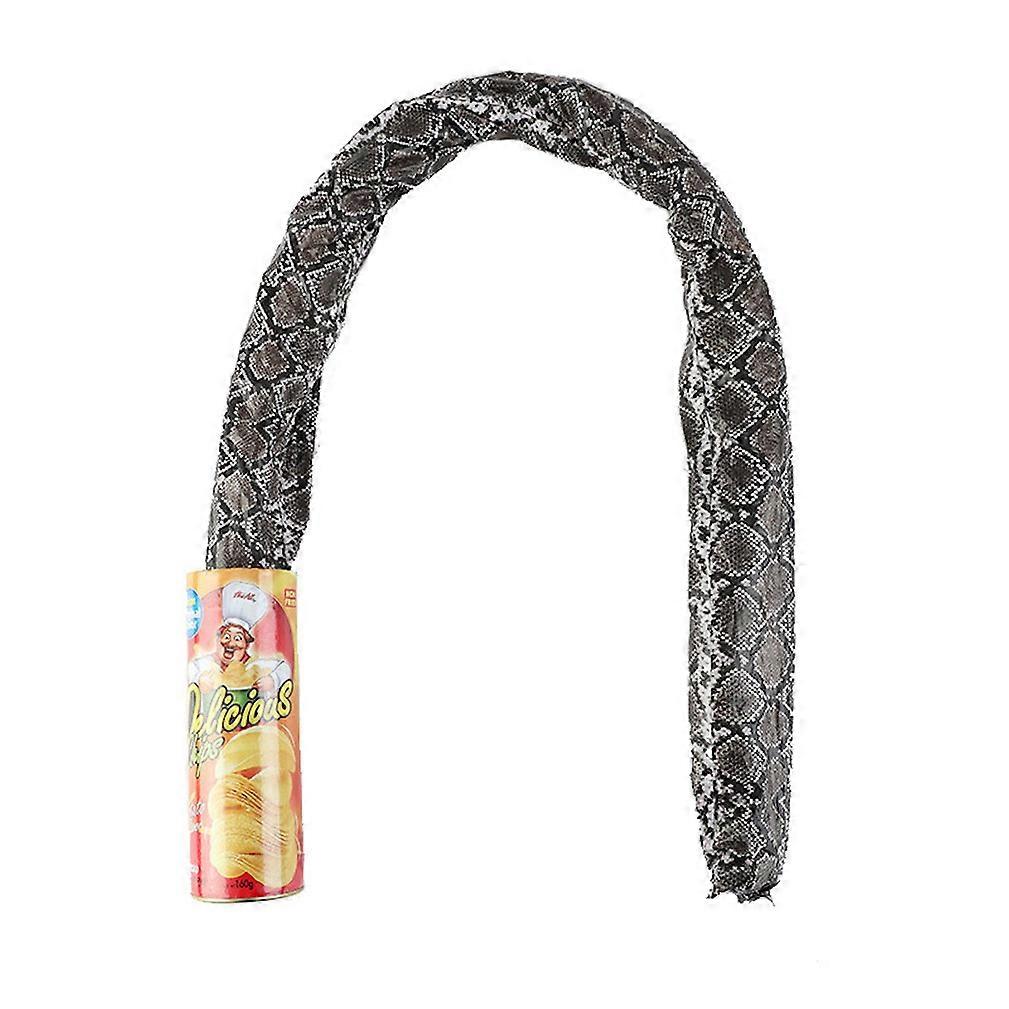Scherzo Lattina Di Patatine Con Serpente Che Salta Fuori: Giocattolo Per Pesce D'Aprile, Halloween E Feste, 22x7.5cm