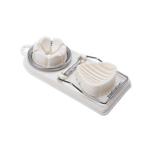 The Egg Cutter,Stainless Steel,Two-in-One,The Egg Cutter Is A Small Kitchen Tool Which Is Precision Cut And Clean,Used For Cutting The