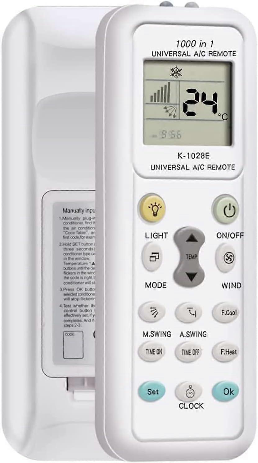 Universal remote control, universal air conditioner remote control, compatible with all brands of air conditioners, compatible with Aermec, Airwell, A
