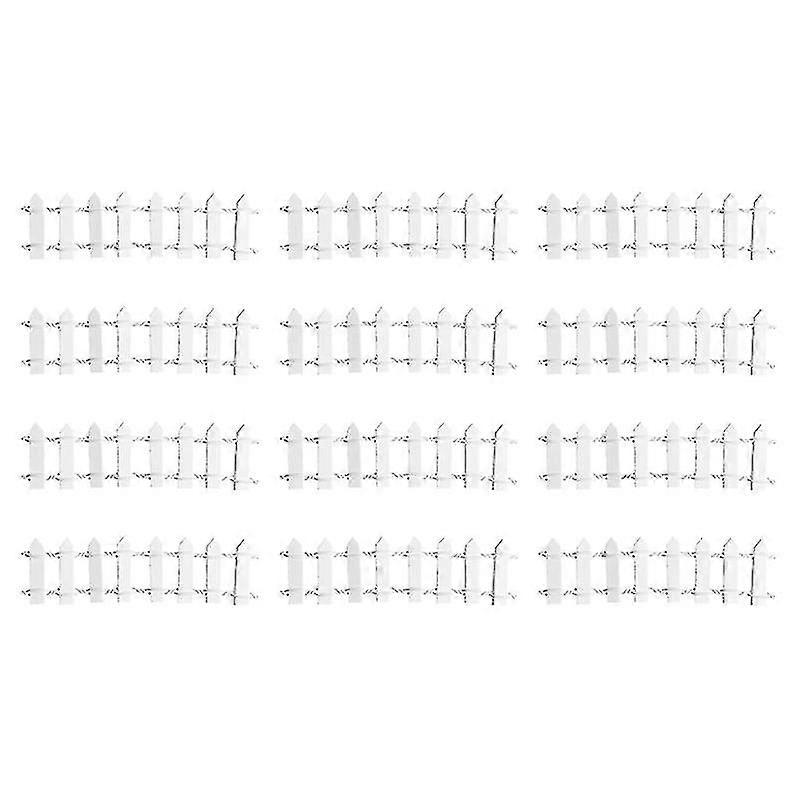 12pcs Miniature Fence