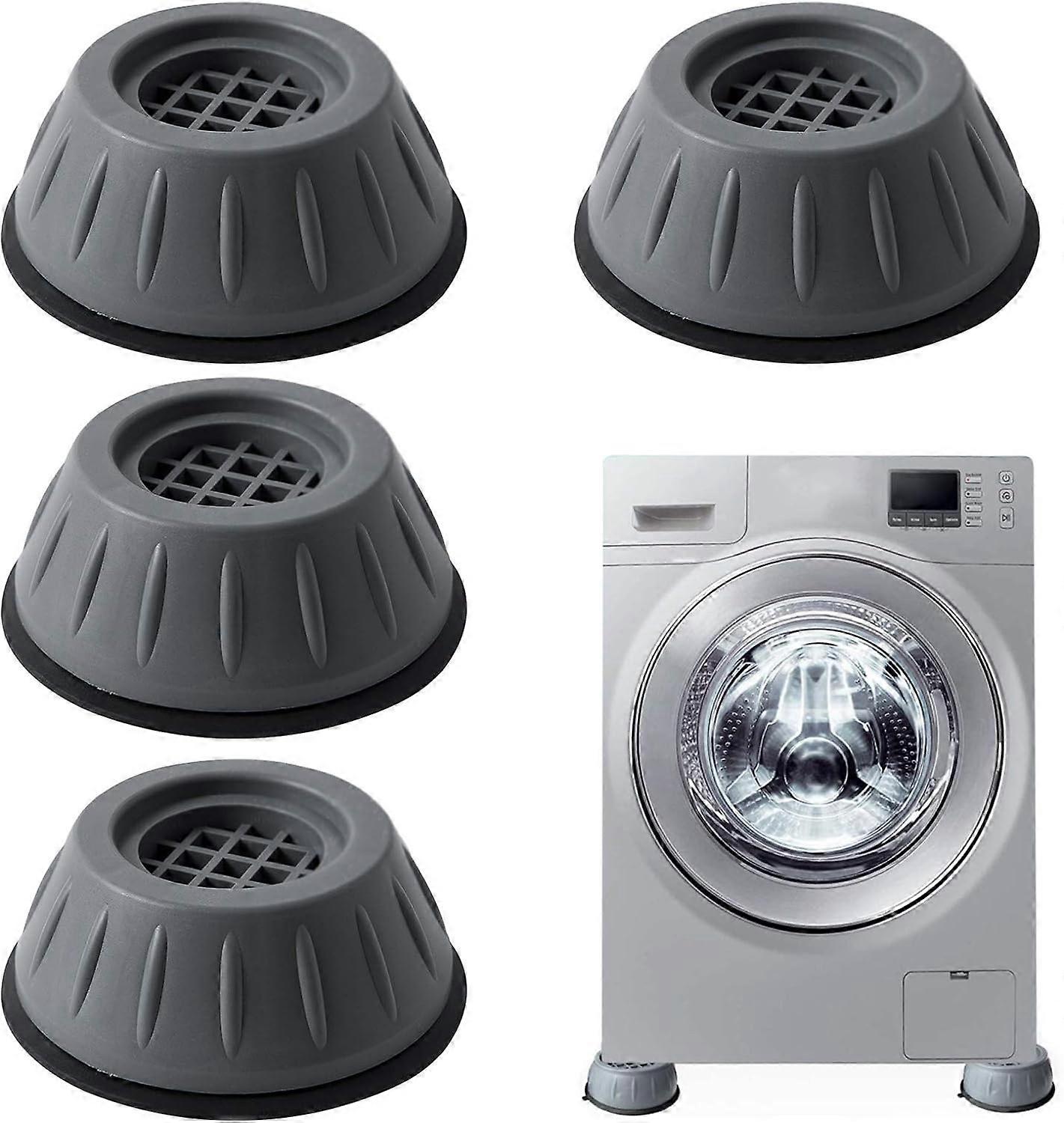 洗濯機ショックアブソーバー、洗濯機防振マット4枚