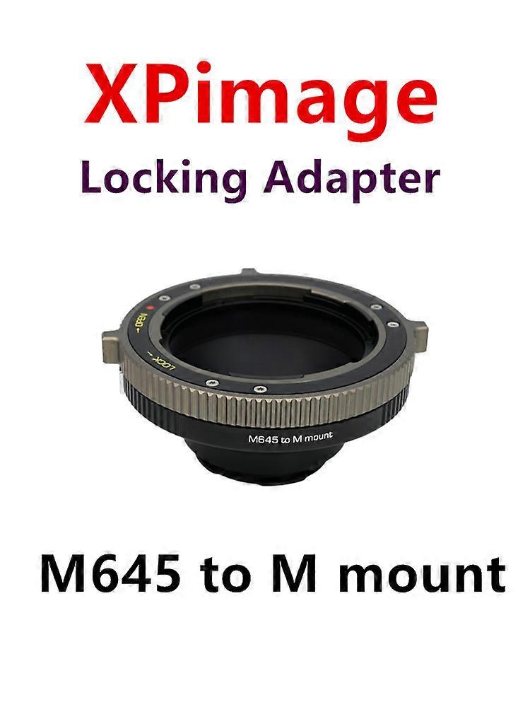 XPimage Adapter for Mamiya645 Lens to Leica M Camera.M645-L/M M9P M10 M11 M240 TECHART LA-EA9 for SONY A7R5 R4 R3 R2 Auto Focus