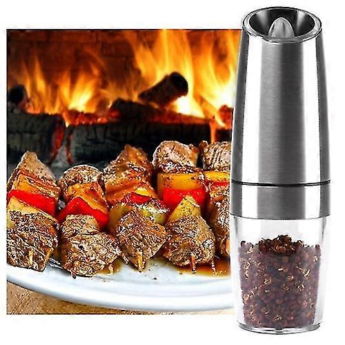Automatic Electric Pepper Grinder Salt Mill With Led Light