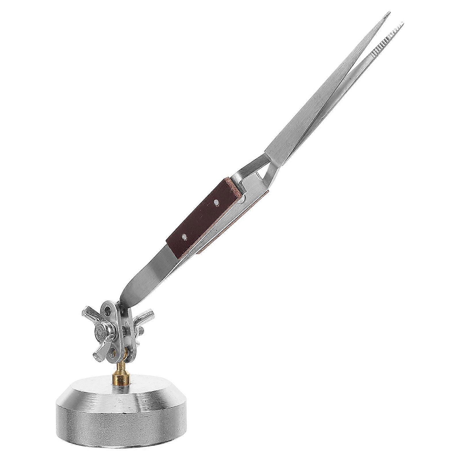 Third Hand Tweezer Desktop Soldering Tweezer Third Hand Soldering Tool for Jewelry Making