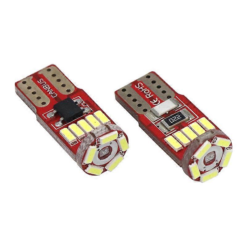 Decoding width light T10 4014 15smd width light, bright reading light, car infinite car light