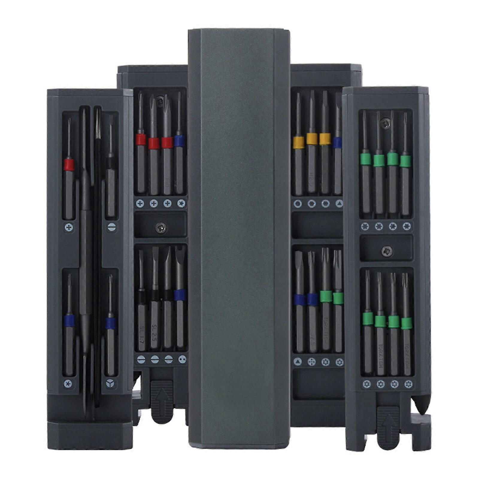 2023 New 31 in 1 Magnetic Precision Eyeglass Screwdriver Set with Quick Change Tool for Home Use