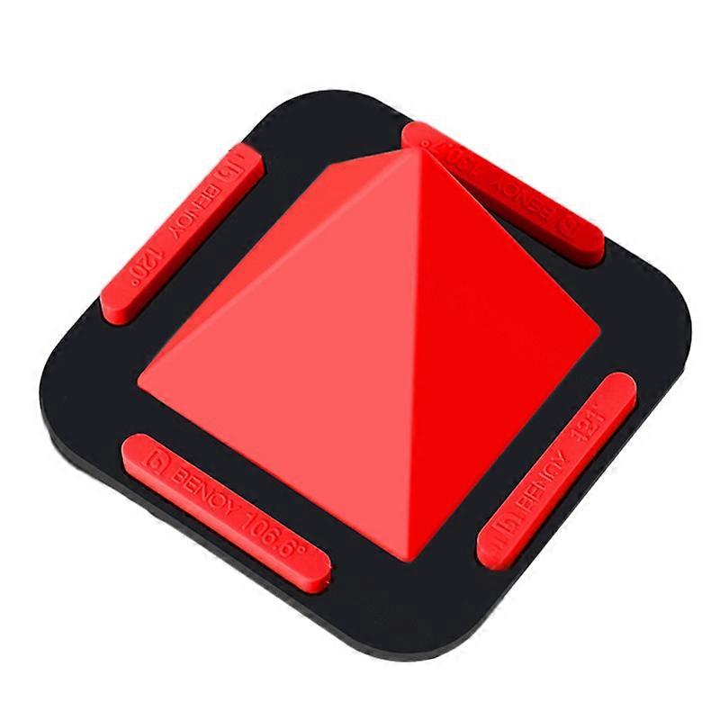 Phone Holder Multifunctional Non-slip Four-sided Pyramid Shape Silicone Phone Tablet Universal Rack for Watching TV JIKAIX