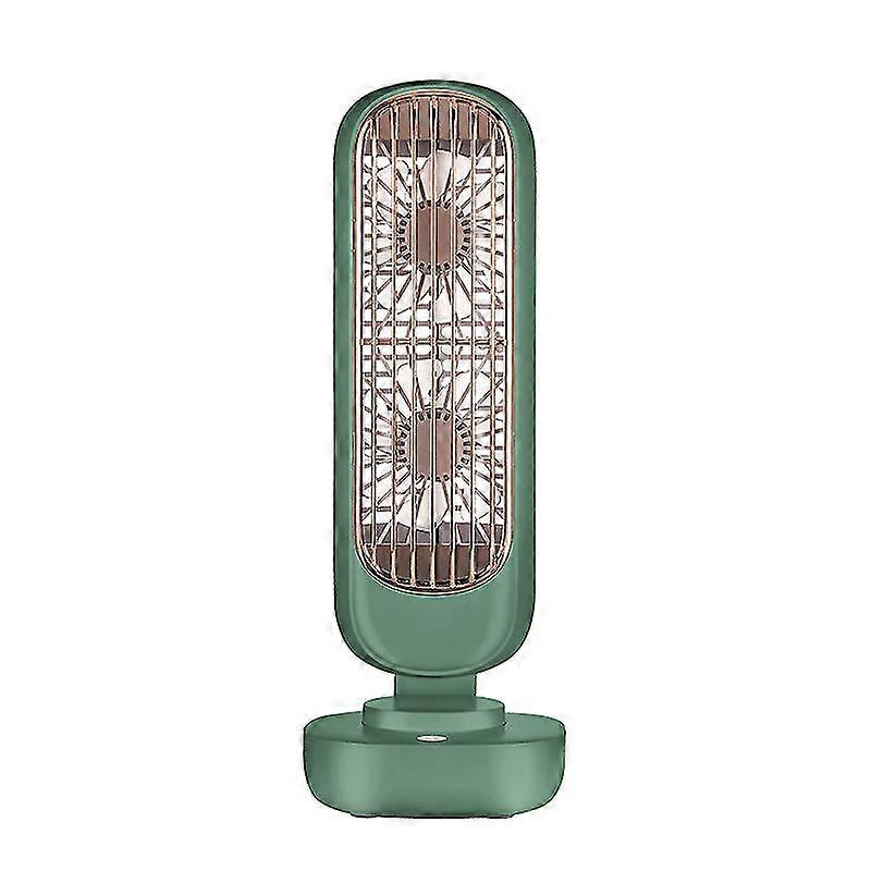 Summer Humidification And Cool Fan Usb Charging For Office Desktop Use Portable Double Blade Tower Fan,2000mah