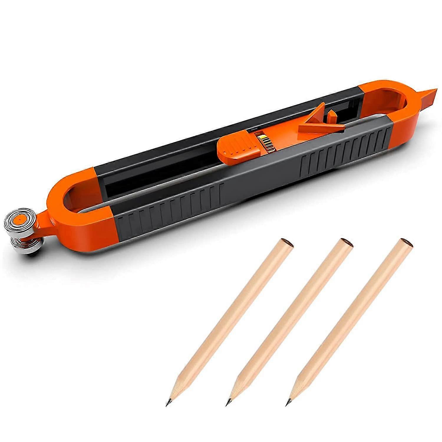 Contour Measuring Tool With Lock For Pencil - Wood Scribe Tool Edge Corner Measuring Profile Duplic