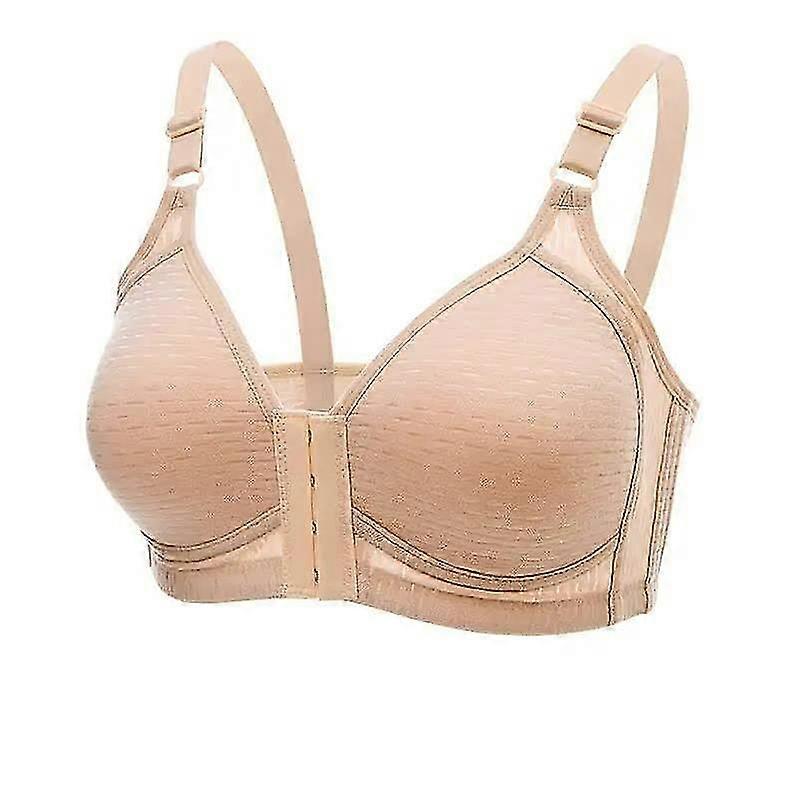Button Underwear Size Thin Bralette Push-up Comfortable Able Bra
