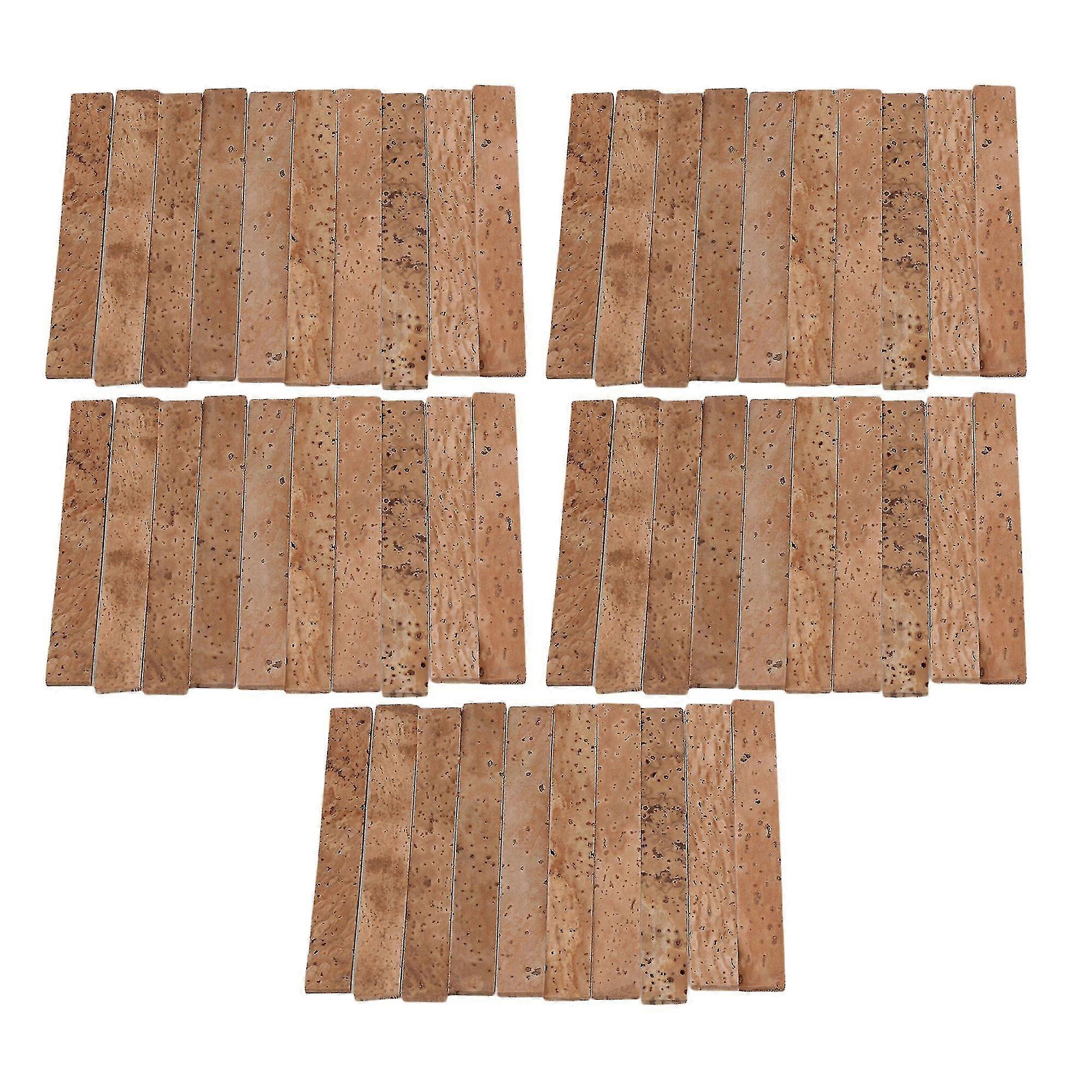 50x Clarinet Neck Cork Sheet Musical Instruments 8x1x0.2cm