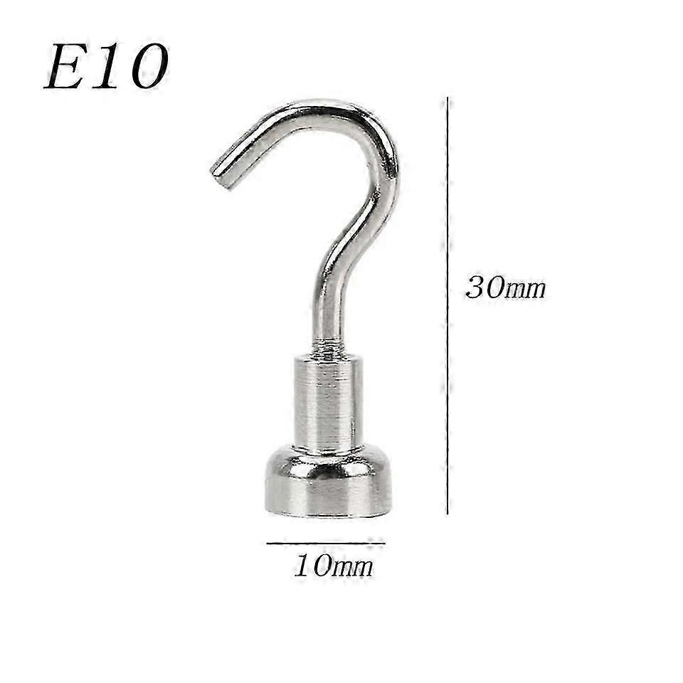20PCS Strong Magnetic Hooks Multi-Purpose Storage Hooks Home Kitchen Bar Storage Hooks Key Storage Hooks Bathroom Hangers
