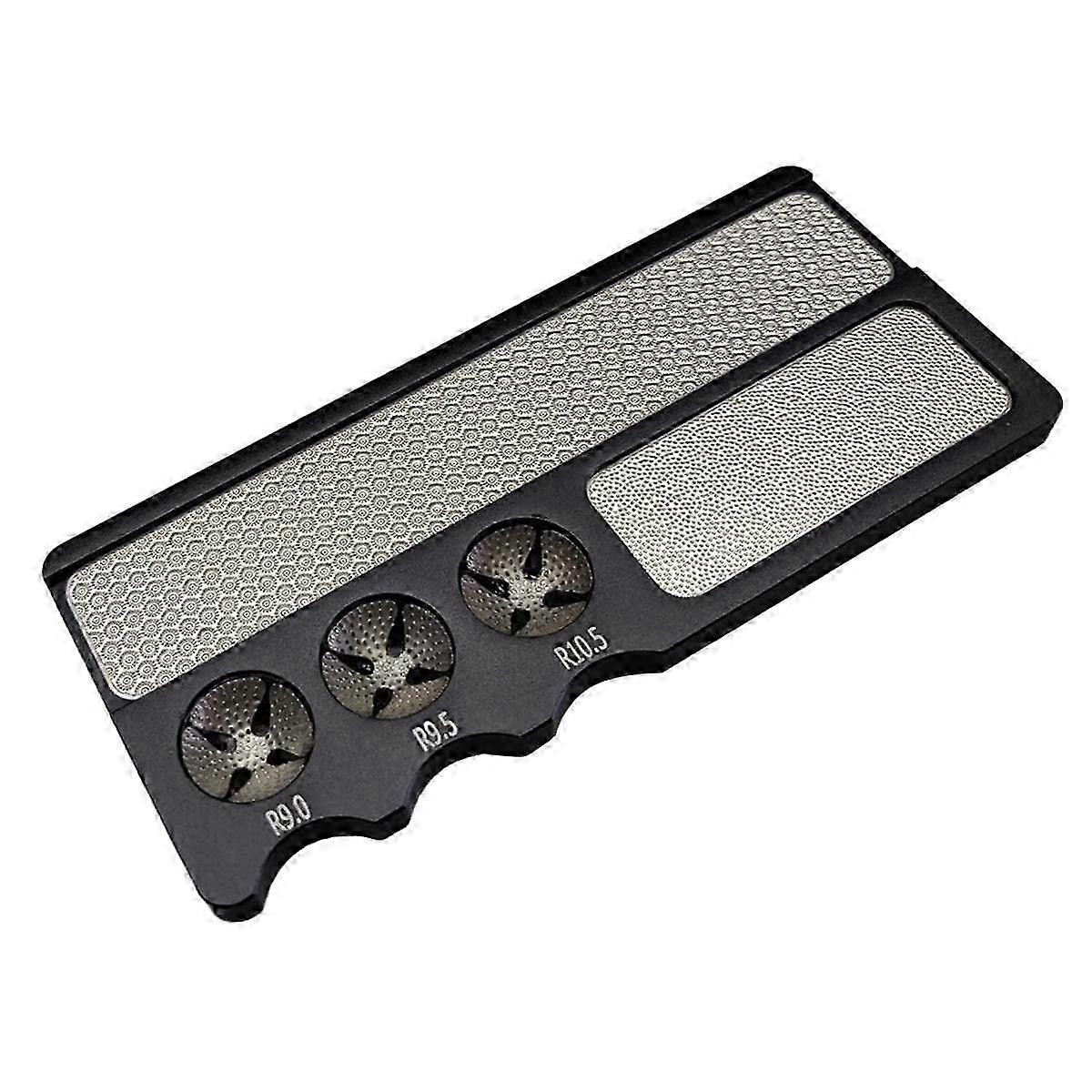 Tip Tool Professionele Pool Tip Radius Shaper Flat Scuffer Vorm Scuff Carambole Snooker Pool Cue Tip Accessoires Zwart