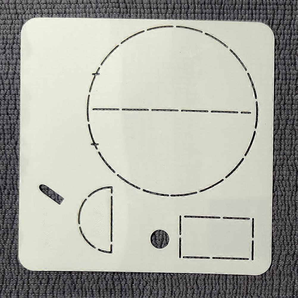 Quilting Templates Plastic Patchworks Tool For DIY Crafting Art