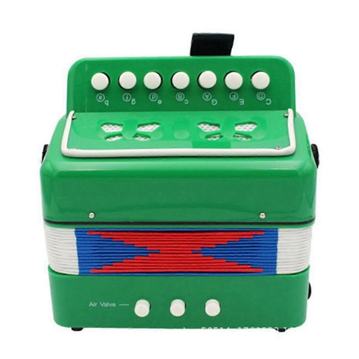 Accordion Toy 7 Key Accordions for Children, Εκπαιδευτικό Μουσικό Όργανο Δώρο για Νήπιο Αρχάριοι Αγόρια Κορίτσια