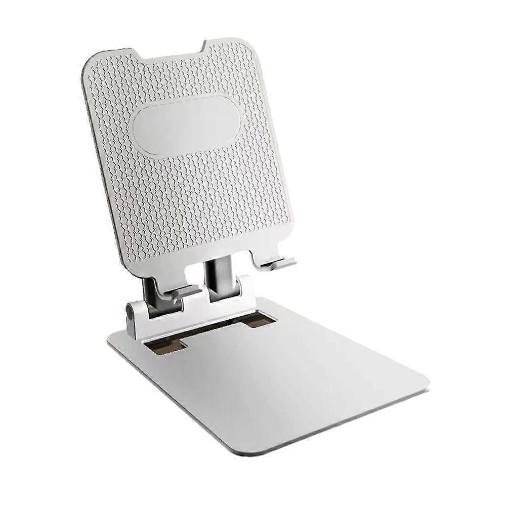 Tablet Phone Holder Stand Secure Grip 180-degree Rotation Telescopic Height Adjustable Stable Support Foldable Bracket