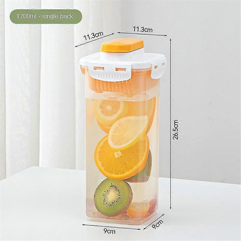 Refrigerator Cold Kettle With Faucet Lemonade Bottle Drinkware Cold Water Bottle Container