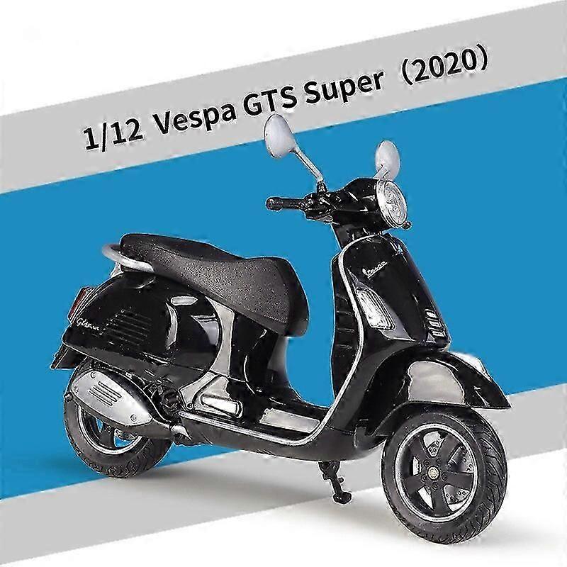 1:12 Vespa GTS Super 2020 Die Cast Vehicles Συλλεκτικά χόμπι Μοτοσικλέτα Μοντέλο Παιχνίδια Μοτοσικλέτες