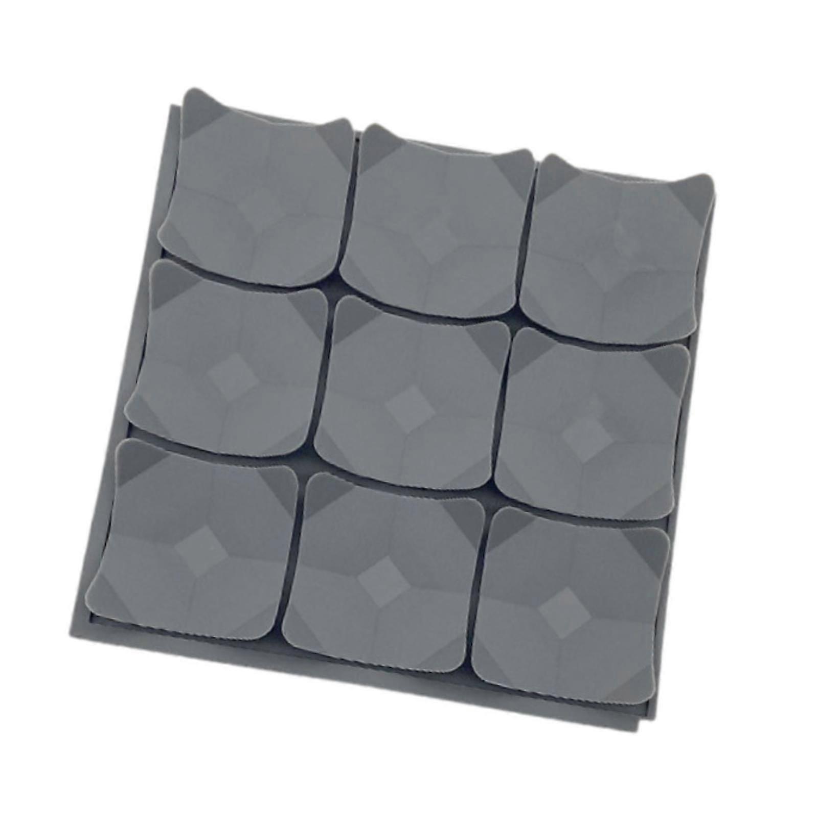 Sniffing Activity Pad Interactive Foraging Mat for Puppy Small to Large Dogs Gray