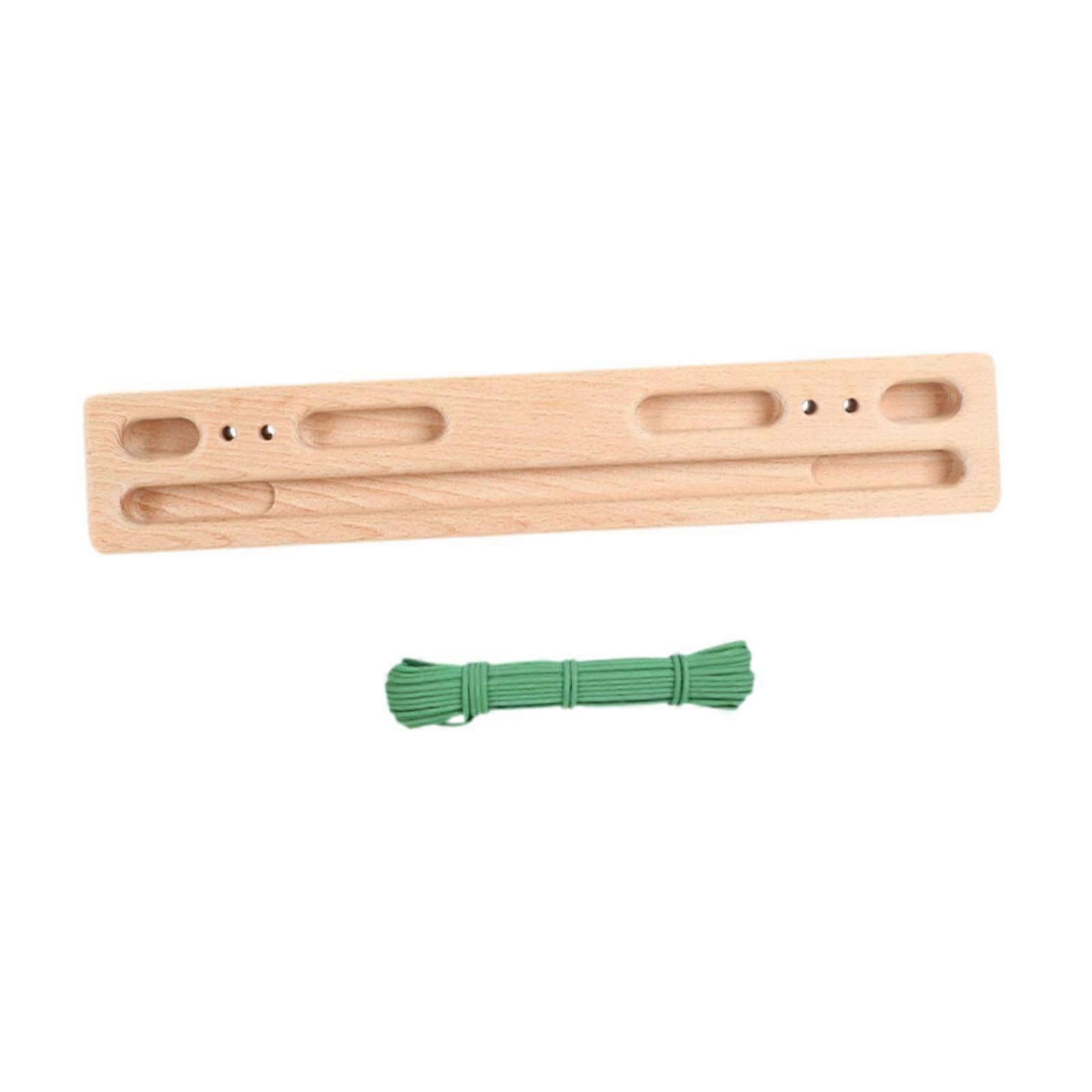 Climbing Hangboard Wall Mount Climbing Training Board for Beginners Practice