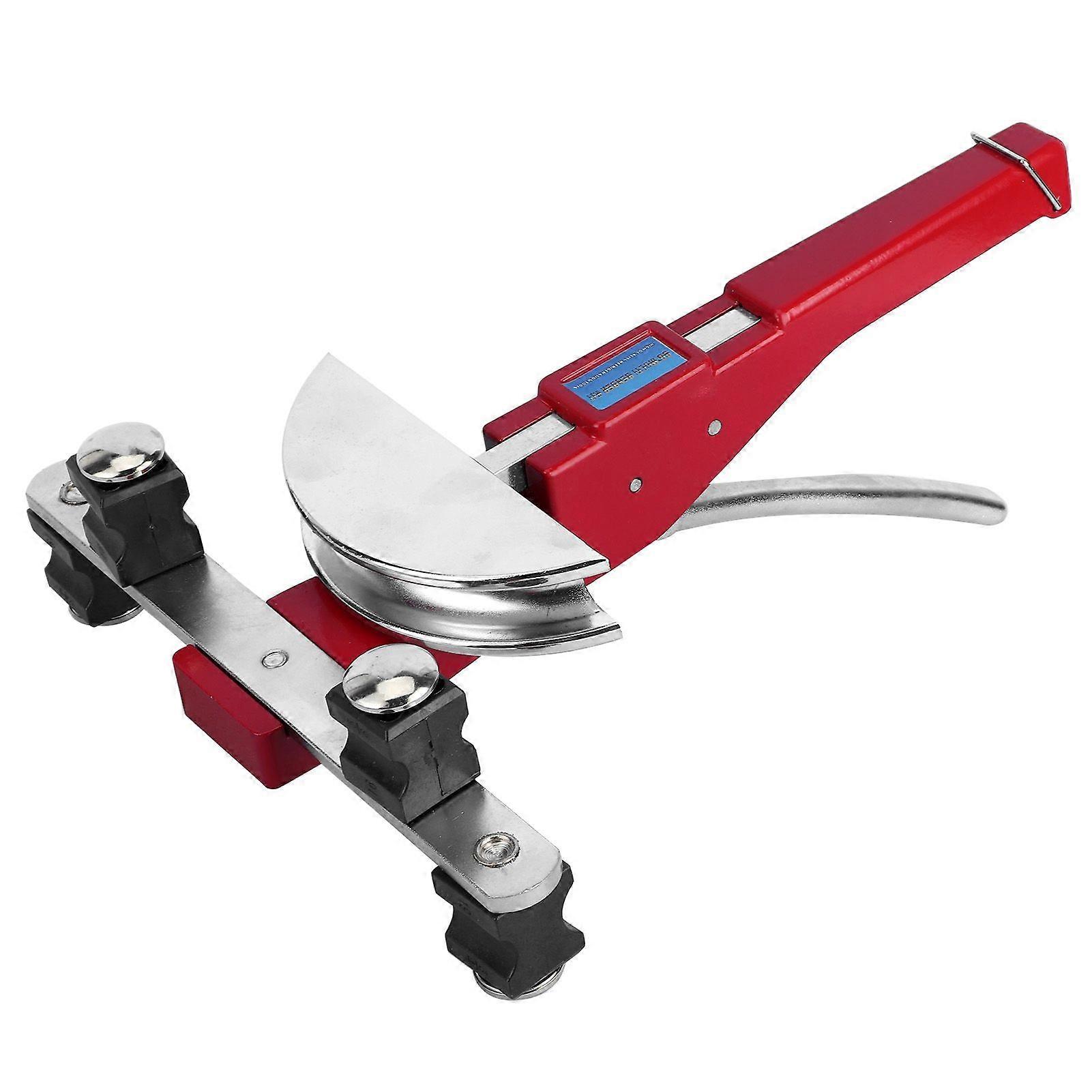 1/4in Manual Tube Bender 180 Degree Bending Tool for Plumbing Air Conditioning Gas Copper Pipe