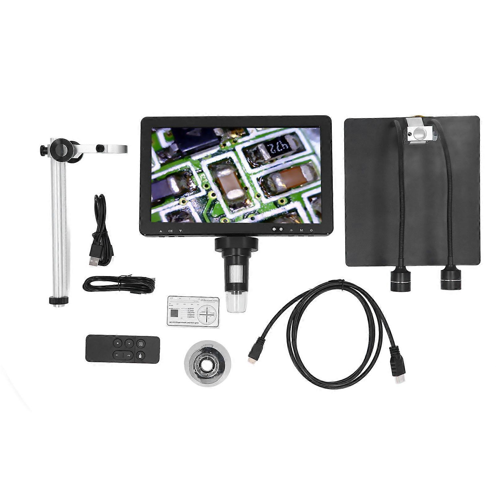 Magnifier 10.1 Inch HD Screen High Definition Multimedia Interface 1500X Digital Coin Microscope