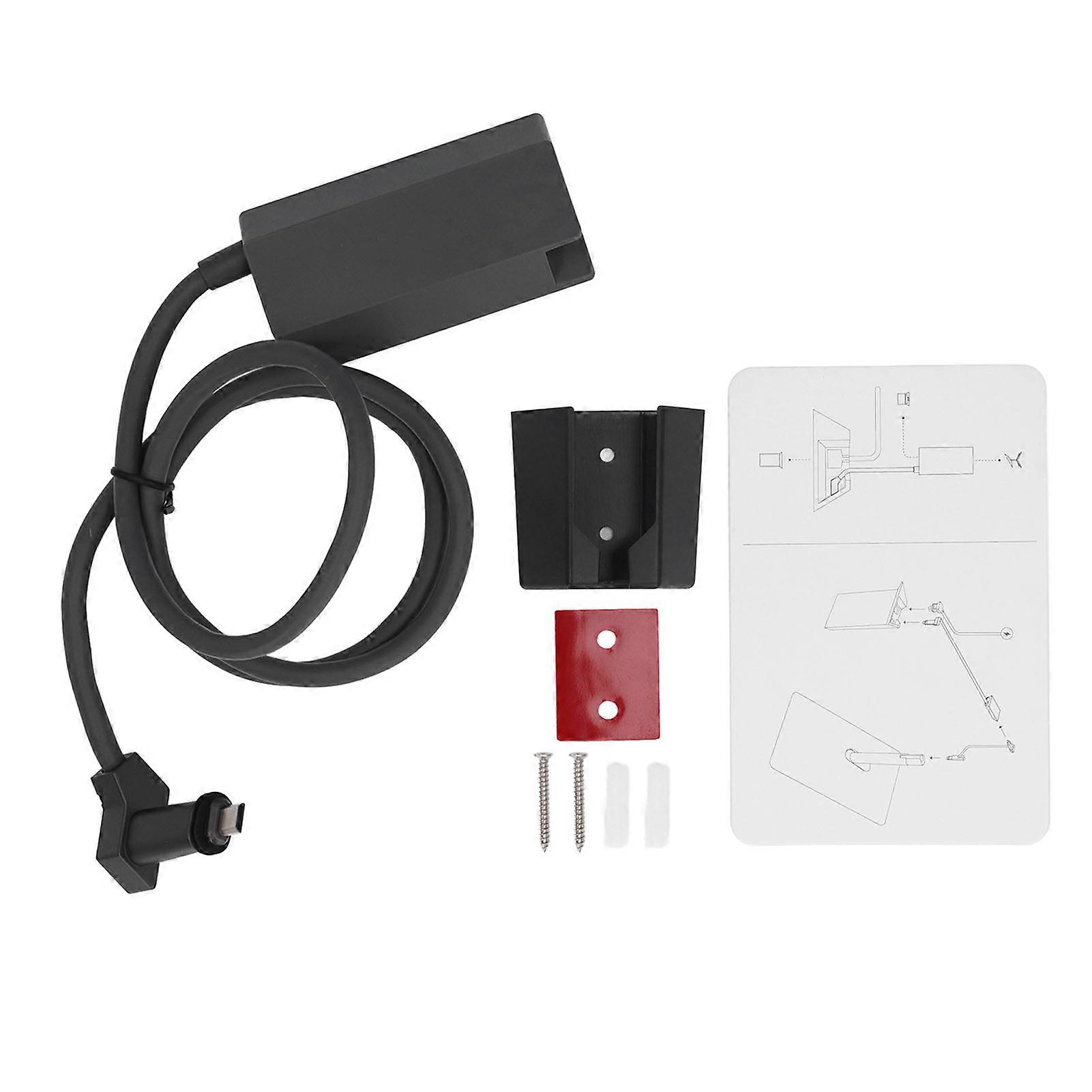 for Starlink V2 Ethernet Network Adapter 1200Mbps Transmission Space Saving with 3.3ft Cable Length Wall Mount Bracket