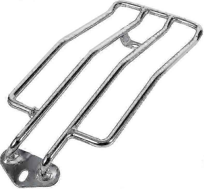 Portapacchi posteriore portapacchi posteriore Parafango posteriore Staffa di supporto bagagli placcata (argento) (1 pz)
