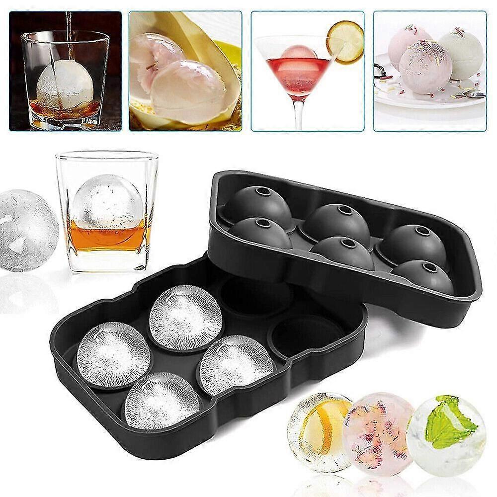 Ice Ball Maker Vattenkokare Runda Isbollar Maker Cube Sphere Formar Bricka Rund Brickform